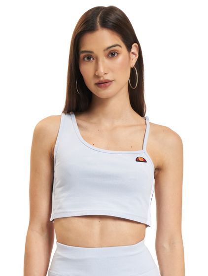 ellesse Playsol Crop Top light blue