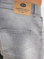 Petrol Industries Men's Light Gray Cotton Denim Shorts