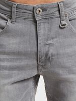 Petrol Industries Men's Light Gray Cotton Denim Shorts