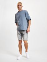 Petrol Industries Men's Light Gray Cotton Denim Shorts