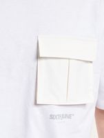 T-shirts techniques en nylon Sixth June blancs