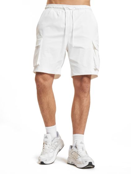 Sixth June Nylon Tech Utility Shorts white