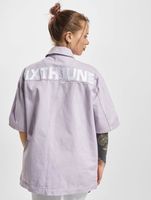 Sixth June Color Denim Jacket Purple