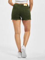Shorts da donna Fornarina Amalia in cotone verde dal taglio elegante