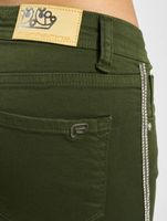 Shorts da donna Fornarina Amalia in cotone verde dal taglio elegante