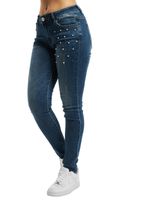 fornarina EVA 01 DENIM PANTS Blue