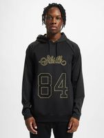 Sik Silk Overhead Retro Sport Hoodie black