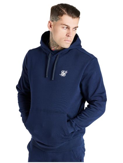 Sik Silk Core Overhead Hoodie blue