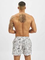 Bañador corto tropical blanco GCDS