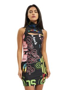 GCDS K-Hawaii dress black