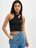 GCDS Asymmetric Top Black