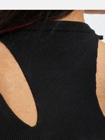 GCDS Asymmetric Top Black
