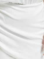 Abito GCDS Wrap Monster bianco