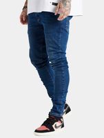 Sik Silk Denim Slim Fit Skinny Jeans Blue