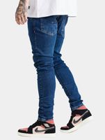 Sik Silk Denim Slim Fit Skinny Jeans Blue