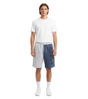 Aries OD Colourblock Sweatshorts for Men - Comfortable Fit, Stylish Colourblock Design, Ideal for Leisure & Sports - Navy Blue/Gray