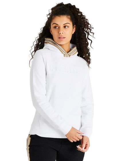 Sik Silk Eminent Loopback Overhead Hoodie weiß
