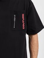 T-shirt ample The Couture Club avec détail de poche en noir T-shirt ample The Couture Club avec détail de poche en noir