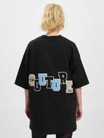 The Couture Club Varsity Oversize Dress Black