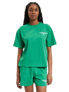 T-shirt in cotone rilassato con logo della stagione Couture Club, verdi