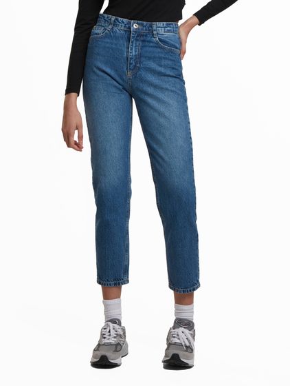 UNEFFECTED Slim Fit Jeans blau