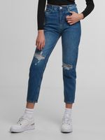 Jeans slim fit da donna UNEFFECTED, blu