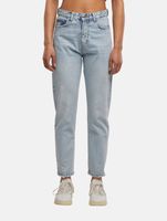 UNEFFECTED Women's 5-Pocket Style Cotton Jeans in Ice Blue UNEFFECTED Women's 5-Pocket Style Cotton Jeans in Ice Blue