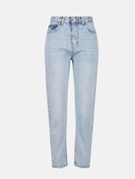 UNEFFECTED Women's 5-Pocket Style Cotton Jeans in Ice Blue UNEFFECTED Women's 5-Pocket Style Cotton Jeans in Ice Blue