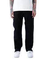 UNEFFECTED Weite, frei geschnittene Basic Loose Fit Jeans schwarz
