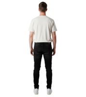 UNEFFECTED Men's Premium Ripped Slim Fit Jeans, Black
