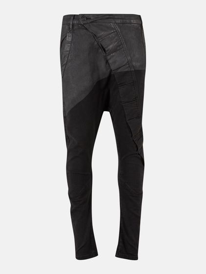 UNEFFECTED Loose Fit Jeans schwarz