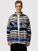 UNEFFECTED Men's Shirts Cotton Shirt in Indigo