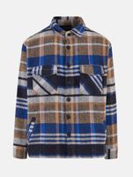 UNEFFECTED Men's Shirts Cotton Shirt in Indigo