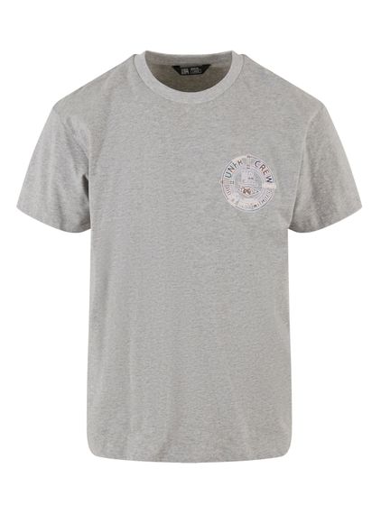 UNFAIR ATHLETICS DMWU Camo BP T-Shirts gray melange
