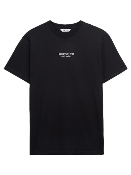 UNFAIR ATHLETICS I Believe in Riot T-Shirt Black