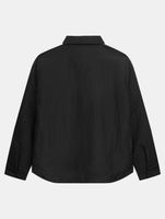 UNFAIR ATHLETICS Selected Men's Transition Jacket with Full Button Placket, Casual Jacket, Black