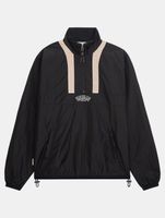 UNFAIR ATHLETICS Elementary Crushed Halfzip Negro negro