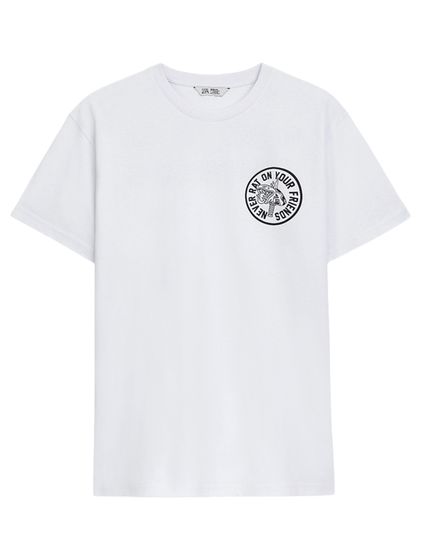 UNFAIR ATHLETICS Never Rat T-Shirt white