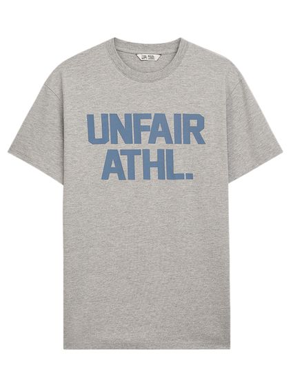 UNFAIR ATHLETICS shirt gray mottled