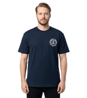 UNFAIR ATHLETICS DMWU BP Men's T-Shirt, Streetwear and Sportswear, Navy Blue