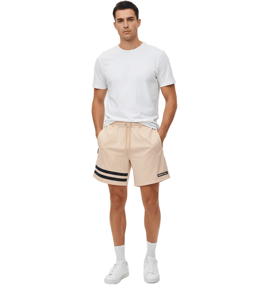 UNFAIR ATHLETICS DMWU Athletic Men's Shorts Streetwear Style in a Soft Rose