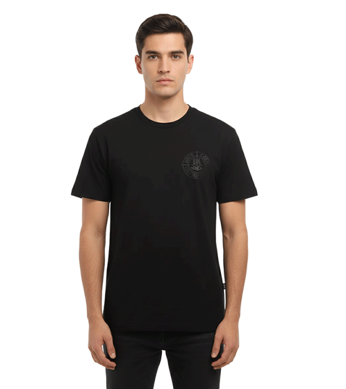 UNFAIR ATHLETICS DMWU BP Men's T-Shirt, Streetwear and Sportswear, All Black