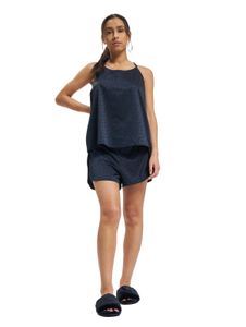 Pijama camisola y pantuflas Tommy Hilfiger Gift Box en Desert Sky con monograma tonal