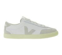 Zapatillas VEJA Volley para hombre y mujer con suela de caucho natural y piel auténtica, color blanco/gris Zapatillas VEJA Volley para hombre y mujer con suela de caucho natural y piel auténtica, color blanco/gris