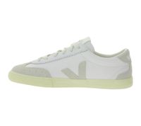 Zapatillas VEJA Volley para hombre y mujer con suela de caucho natural y piel auténtica, color blanco/gris Zapatillas VEJA Volley para hombre y mujer con suela de caucho natural y piel auténtica, color blanco/gris
