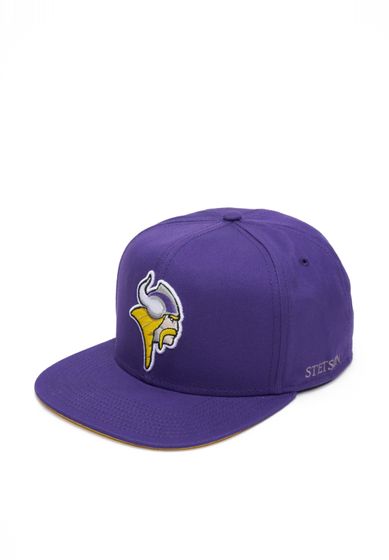 European League Of Football Vienna Vikings Snapback Cap purple