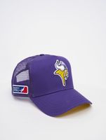 Gorra de camionero morada de los Vienna Vikings de la Liga Europea de Fútbol