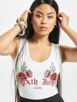 Sixth June women's Roses bodysuit made of cotton in white