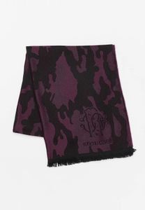 roberto cavalli Schal Schwarz/Rot