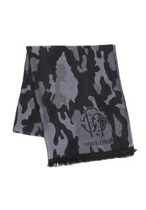 sciarpa roberto cavalli nero/grigio
